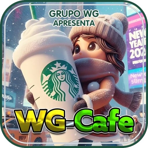 Wg cafe - Aposte. Ganhe. Curta. Logo